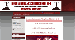 Desktop Screenshot of mountainvalleyschool.org