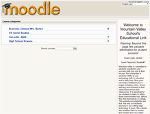 Tablet Screenshot of educate.mountainvalleyschool.org